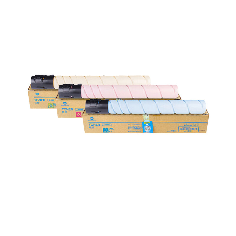 柯尼卡美能达(KONICA MINOLTA) 原装组合碳粉TN223CMY（红黄蓝） 约5000页 适用bizhub C226/C266 红黄蓝三色