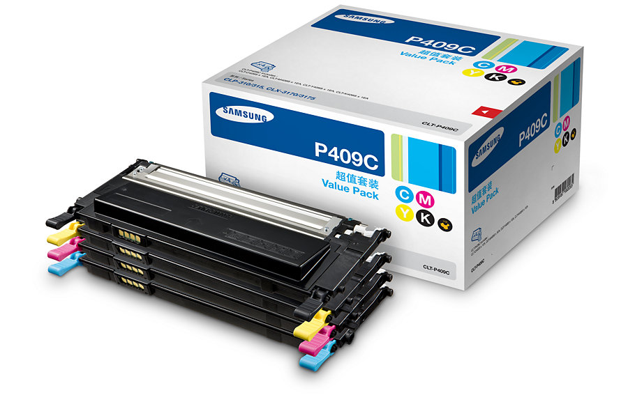 三星(SAMSUNG)CLT-P409C/XIL 适用CLP-315/310N /颜色：彩色套装