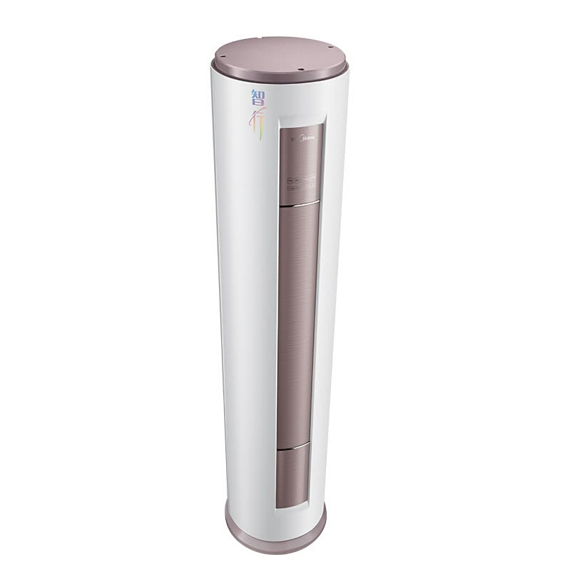美的(Midea)KFR-51LW/DY-YA400(D3)智行定速冷暖静音智能清洁圆柱空调柜机2匹