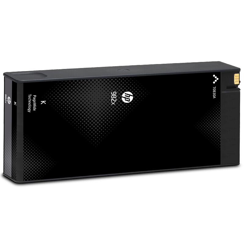 惠普(HP)T0B30A 982X原装大容量黑色页宽墨盒耗材 约20000页 适用HP PageWide Enterprise 785系列