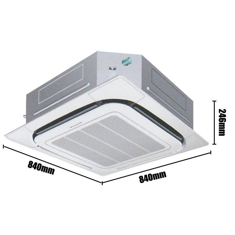 大金(DAIKIN) 5匹 天花机 (R410A) 2级定频380V冷暖嵌入式空调 大金FNCQ205AB、RNCQ205ABY