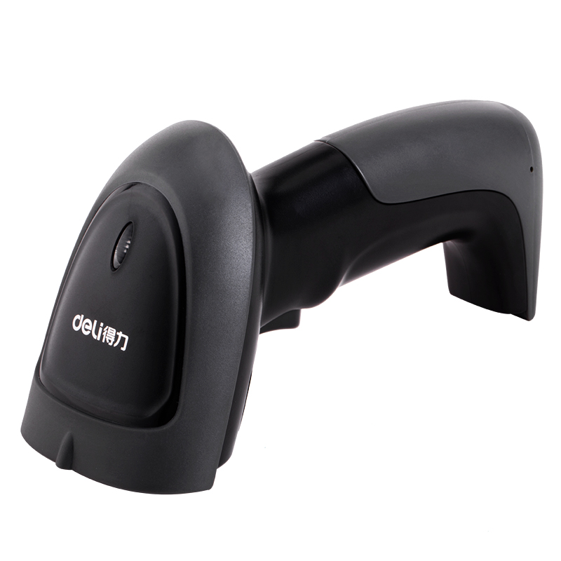 得力14881条码扫描器(黑色)