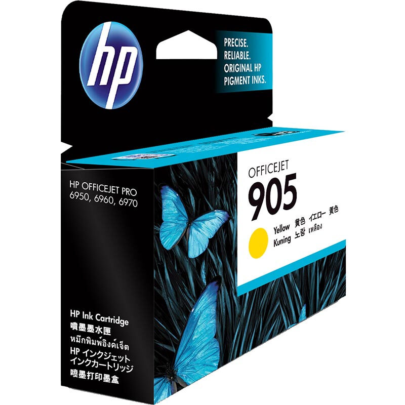 惠普(HP)T6L97AA 905黄色原装墨盒 约315页 适用HP OfficeJet Pro 6960 All-in-One HP OfficeJet Pro 6970 All-in-One