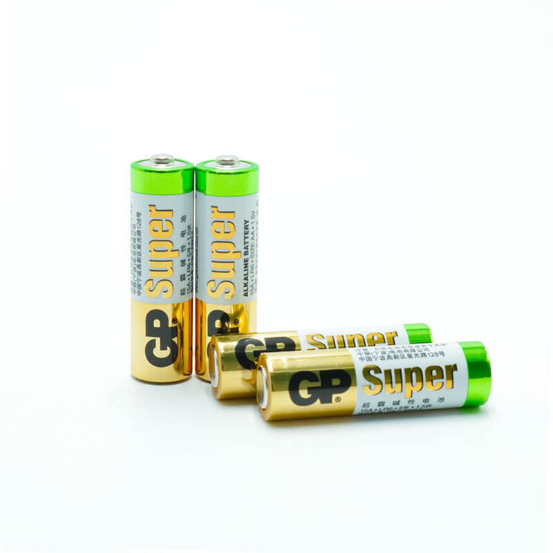 超霸（GP）5号碱性电池干电池 适用于照相机/鼠标/玩具/剃须刀/门铃/医疗仪器/电动工具等