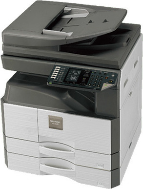 夏普(SHARP)AR-2348SV+CS12N+RP11N黑白数码复合机 A3激光多功能打印一体机 输稿器 双面