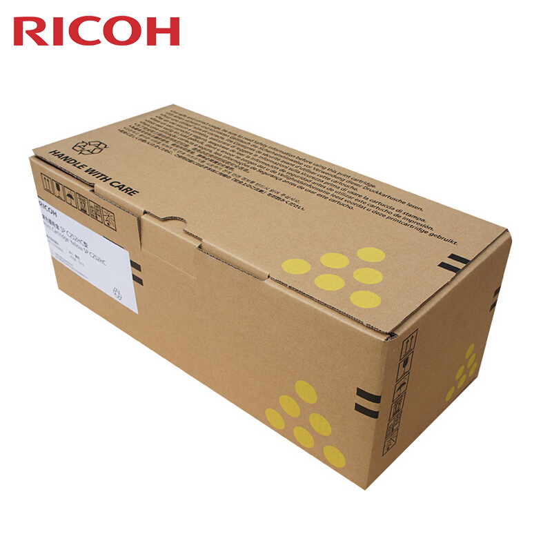 理光(RICOH)黄色原装大容量碳粉墨粉盒SP C252HC型 适用理光SP C252SF/252DN