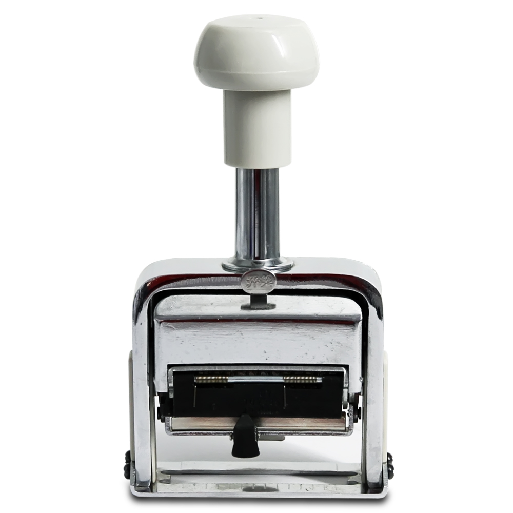 得力7512十二位自动号码机 12位数字印章 跳号机 日期页码器