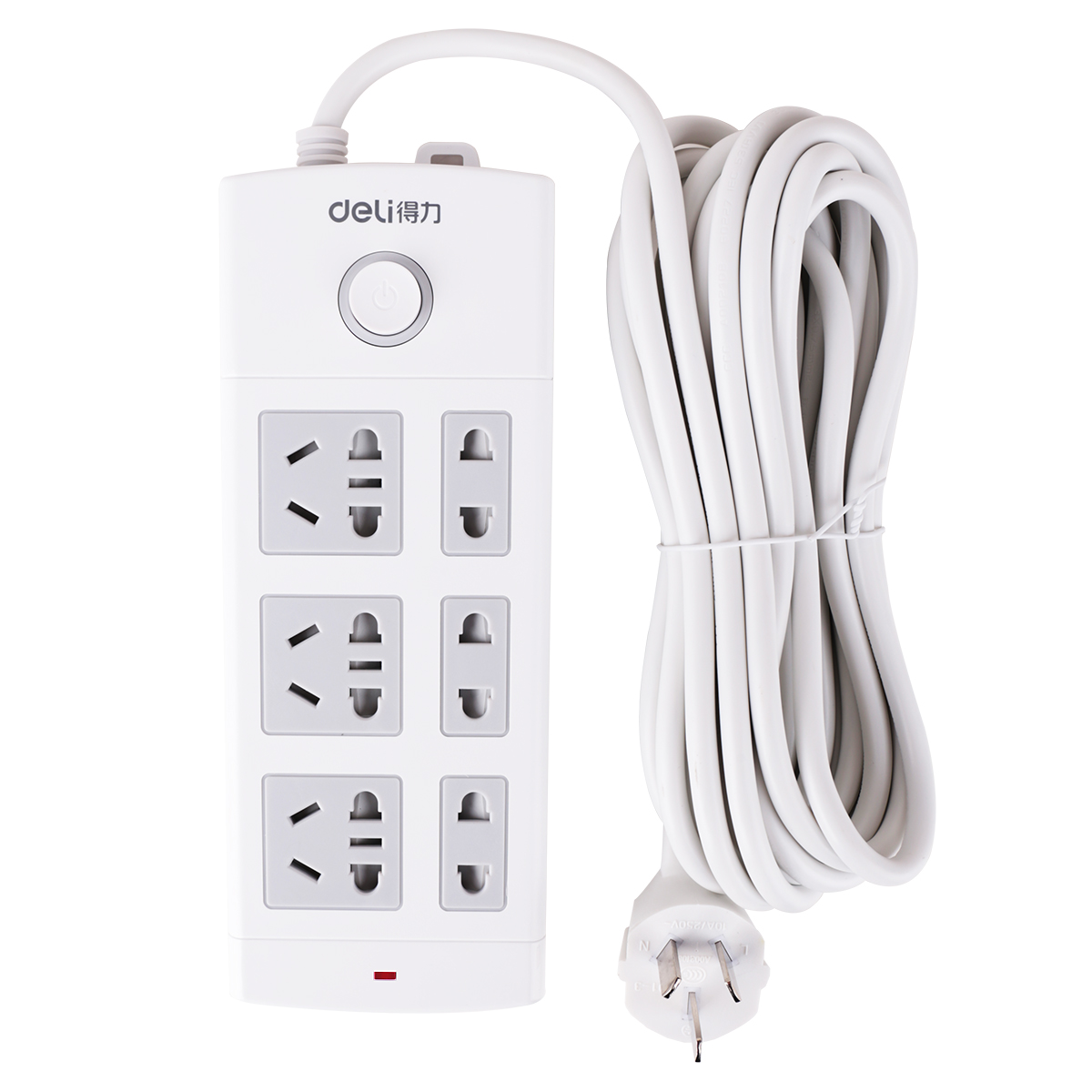 得力18210电源插座