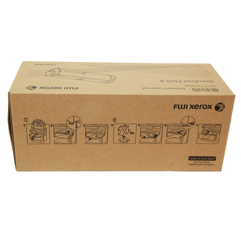富士施乐(Fuji Xerox) 适用DP P455d 墨粉筒 标准容量CT201950原装 墨粉筒 约10000页