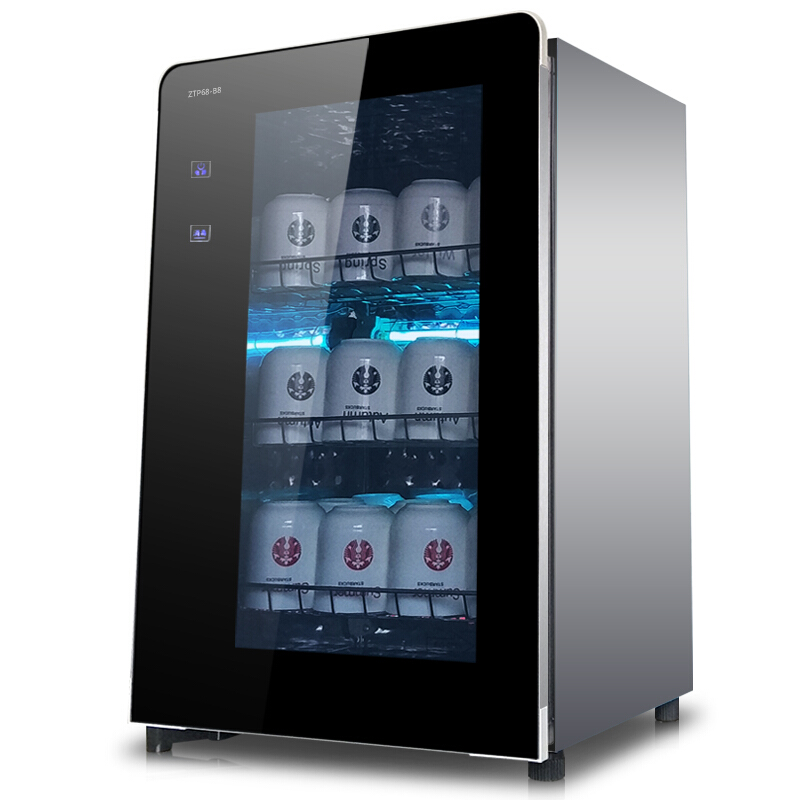 皓金 茶杯消毒柜 办公室紫外线杀菌 茶具茶杯消毒柜 立式单门 68L迷你小型 皓金ZTP68-B8