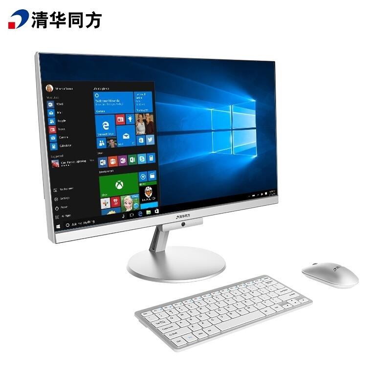 清华同方(THTF) 超越A7000-30078商用办公一体电脑（Intel i7-9700 八核3.0GHz/8G/1TB/集显/23.8寸LED显示器/安装正版Linux操作系统）