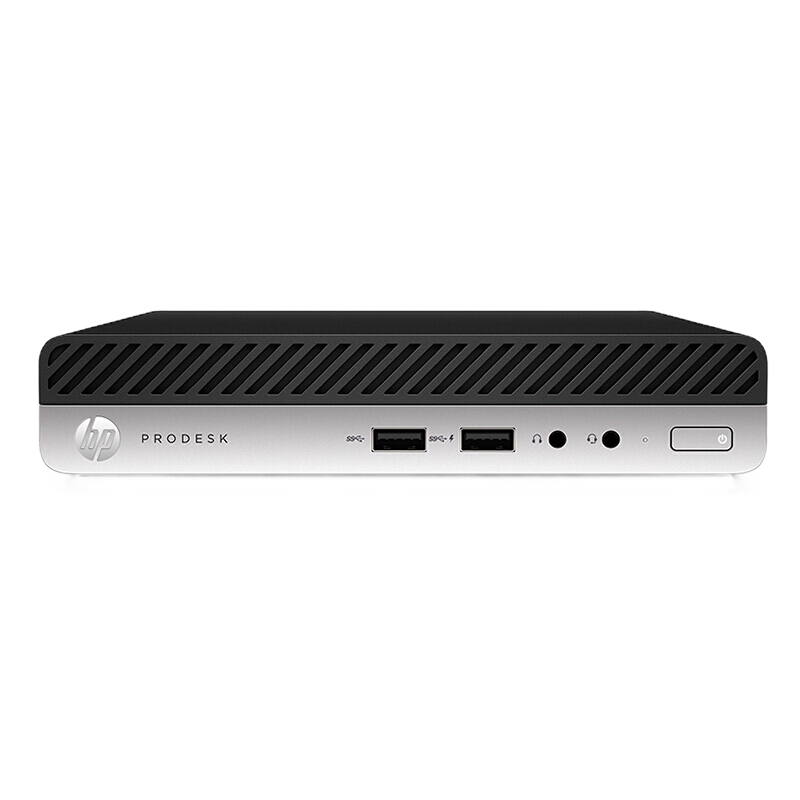惠普（hp）HP ProDesk 400 G4 Desktop Mini PC-M801100005A 迷你小机箱 企业办公台式机电脑Intel Core i3-8100T/4G内存/1TB硬盘/19.5寸宽屏LED显示器/正版 Windows 10 神州网信专业 版 64 位