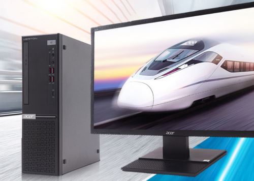  宏碁 Veriton B850 9032 商务台式电脑（Intel I5-10400/8G内存/1TB硬盘/19.5寸宽屏LED显示器/安装Linux正版操作系统）