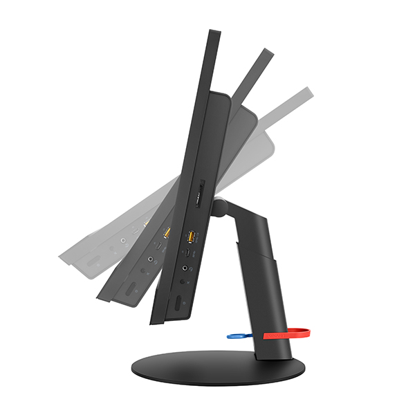 联想（Lenovo）ThinkCentre M820z-D001 商用办公家用娱乐台式机电脑主机 主机+21.5英寸宽屏LED显示器 （Intel i3-9100/4G/500G/集显/安装正版Linux操作系统)