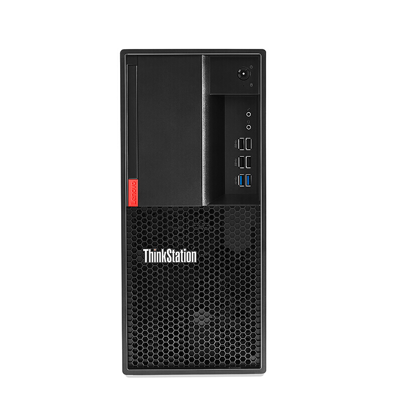 联想（Lenovo）ThinkStation P328-30DBZ4FVCW 商用办公 创意设计工作站 主机+19.5英寸宽屏LED显示器 (Intel i5-9500/8G/1T/支持GTX/正版Linux操作系统)