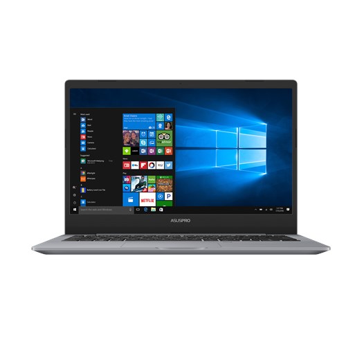 华硕(ASUS) P5440FA826B45x2 商用笔记本 简洁时尚 轻量便携 14英寸轻薄笔记本（I5-8265U/4G/256G/14寸防眩光雾面宽屏/安装正版Windows10神州网信政府版）