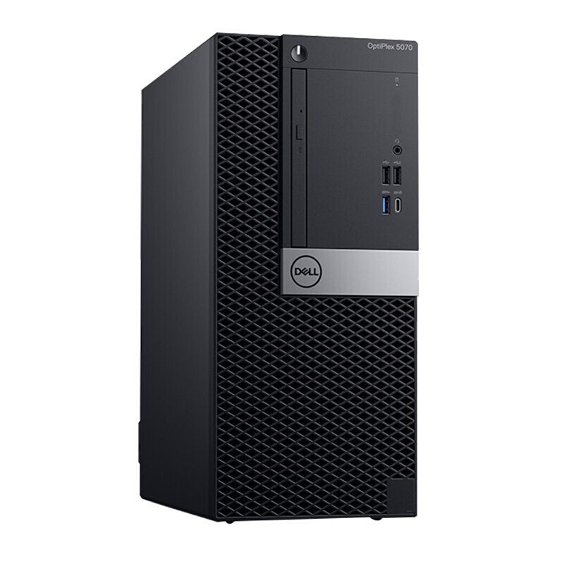 戴尔（DELL）Optiplex5070 Tower 19.5寸商用办公台式电脑 i3-9100丨4G丨1T丨GXT独显 丨安装正版Ubuntu Linux 18.04操作系统