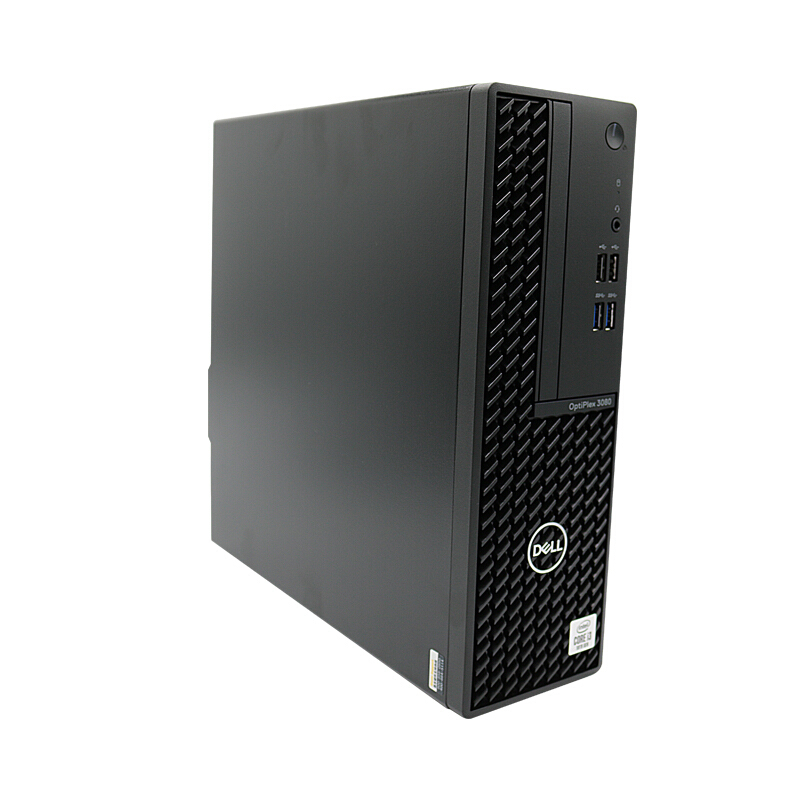 戴尔（DELL） OptiPlex 3080 SFF 30082商用办公电脑 3070升级3080 19.5宽屏LED显示器/i3-10100T/4G/1TB/集成显卡/ 正版Ubuntu Linux 18.04