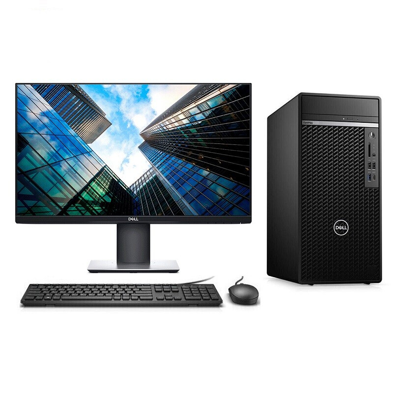 戴尔（DELL） OptiPlex 5080 Tower 300532 商用办公电脑 19.5宽屏LED显示器/i5-10500/4G/1TB/集成显卡/ 正版Ubuntu Linux 18.04