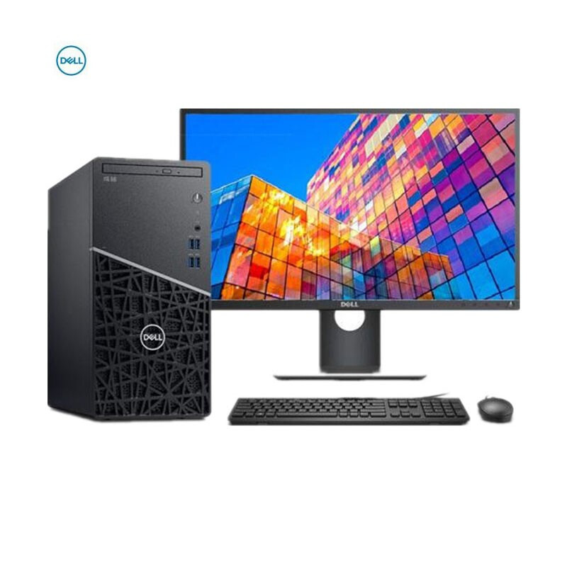 戴尔（DELL） 成铭3990同3991 Tower 300043商用办公电脑 19.5宽屏LED显示器/i5-10500/4G/1TB/集成显卡/ 正版Ubuntu Linux 18.04