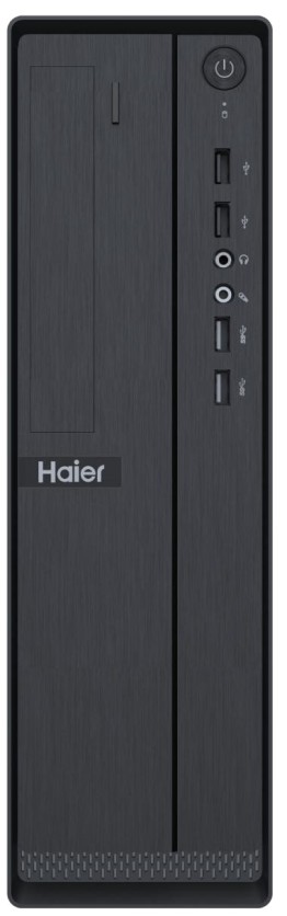 海尔（Haier）博越LX12-Z0003 国产芯片 商用办公家用娱乐台式机电脑 主机+19.5英寸宽屏LED显示器 (兆芯KX-U6701A/4G/256G/集显/19.5寸宽屏LED显示器/安装正版Linux操作系统）