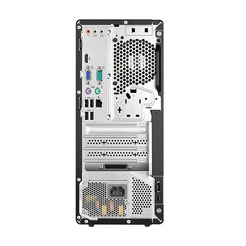 联想（Lenovo）启天M430-B442 M420升级M430酷睿十代稳定商用办公家用娱乐台式机电脑 主机+19.5英寸宽屏LED显示器（Intel i5-10500/4G/1T/集显/19.5寸宽屏LED显示器/安装正版Linux操作系统)