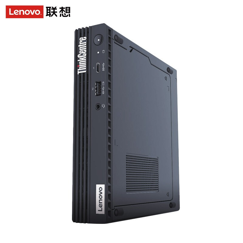 联想（ThinkCentre）微型迷你主机台式机电脑ThinkCentre M730Q-C013商用办公台式电脑 主机+19.5英寸宽屏LED显示器（Intel i3-10100T/8G/1T/集显/19.5寸宽屏LED显示器/安装正版Linux操作系统)