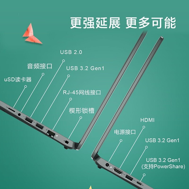 戴尔 Latitude 3510 300107 15.6英寸商用笔记本便携轻薄本 (i7-10510U/16G/256G/15.6寸/独显/安装正版Linux系统)
