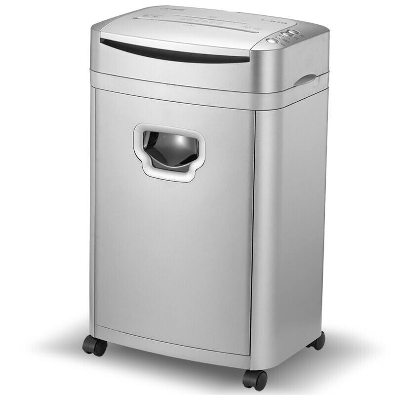 科密(comet)L910碎纸机 中型长时间大容量多功能办公用细小颗粒状粉碎机 碎纸光盘卡10张2*13mm30分