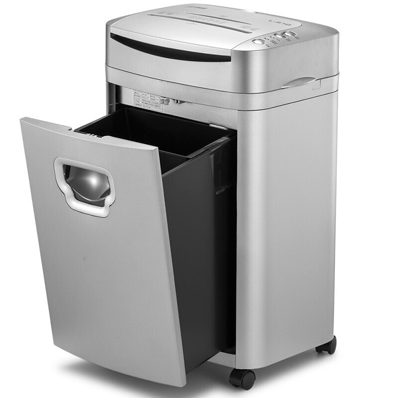 科密(comet)L910碎纸机 中型长时间大容量多功能办公用细小颗粒状粉碎机 碎纸光盘卡10张2*13mm30分