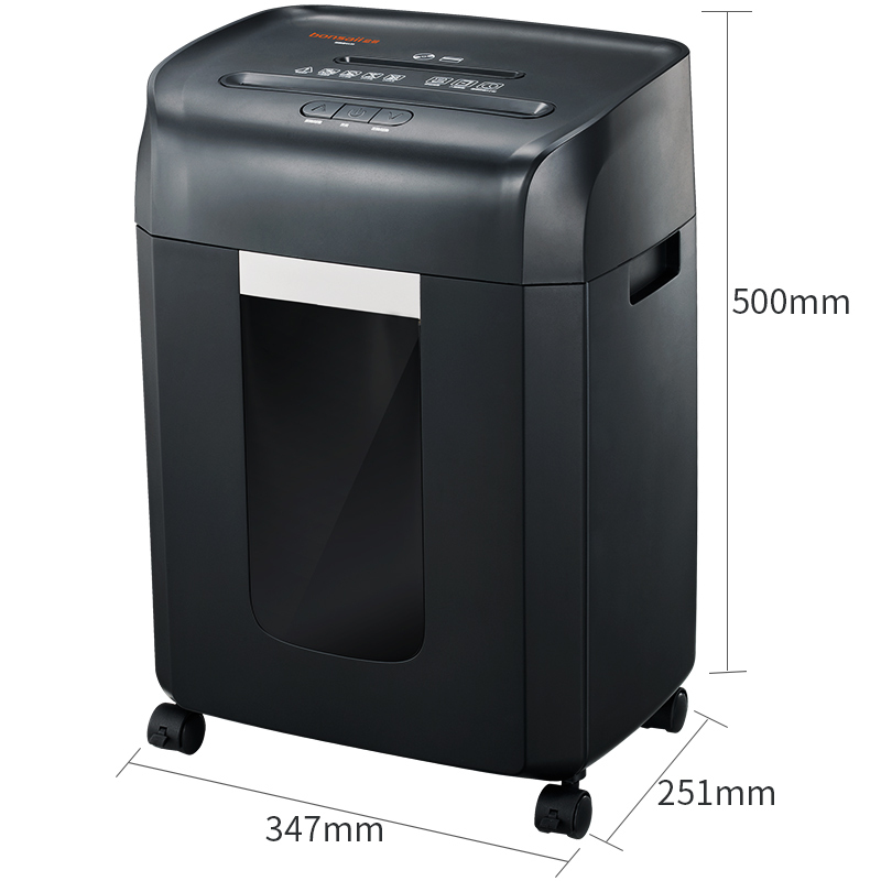 盆景 (bonsaii) 6129 5级保密办公商用碎纸机（单次6张 连续工作40分钟 16L 可碎卡、光盘、订书针）