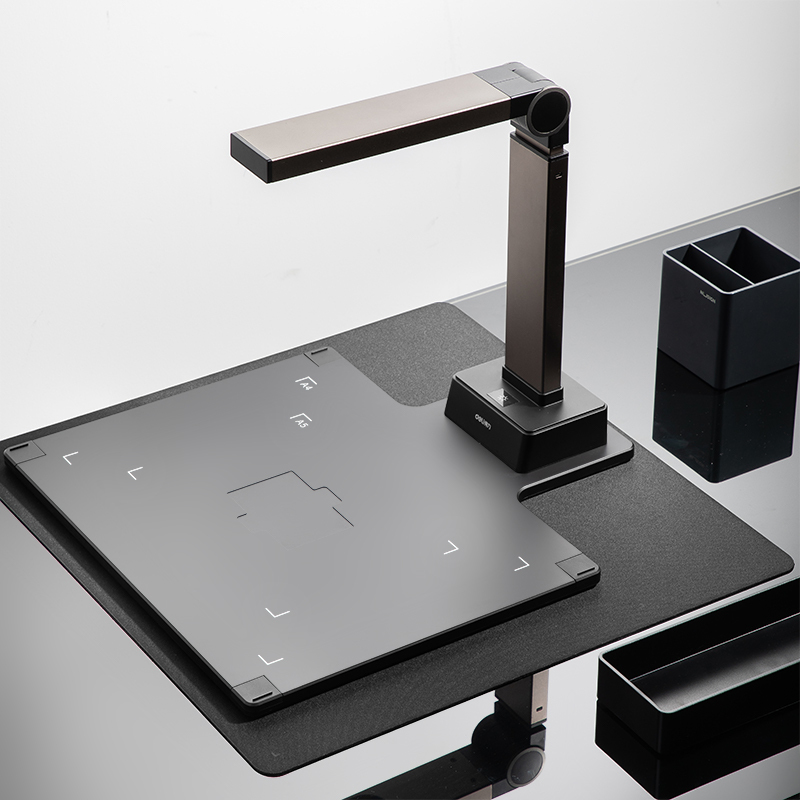 得力(deli)15158高拍仪 1800万高清像素自动对焦 A3幅面 商用办公 远程教学网课 实时投影录像 文档证件扫描