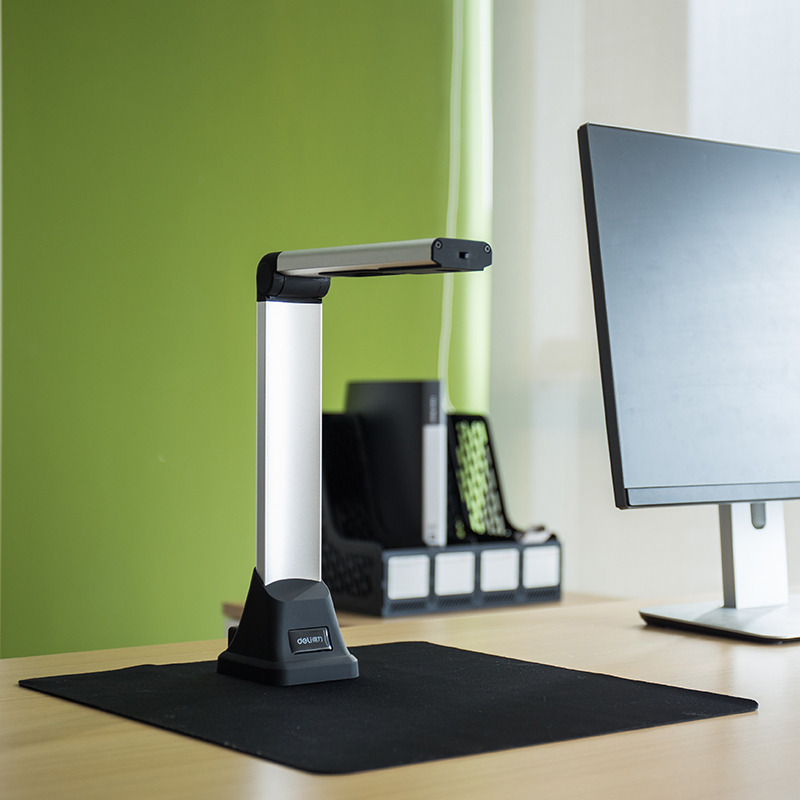 得力(deli)15153高拍仪 500万像素高拍仪 A4幅面照片身份证高速扫描仪