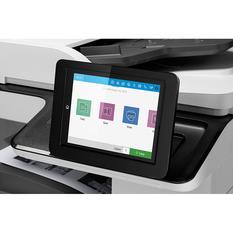 惠普（HP） MFP E78228dn A3管理型全配高速彩色激光复合机（双面输稿器+双面打印+有线网络 双纸盒）