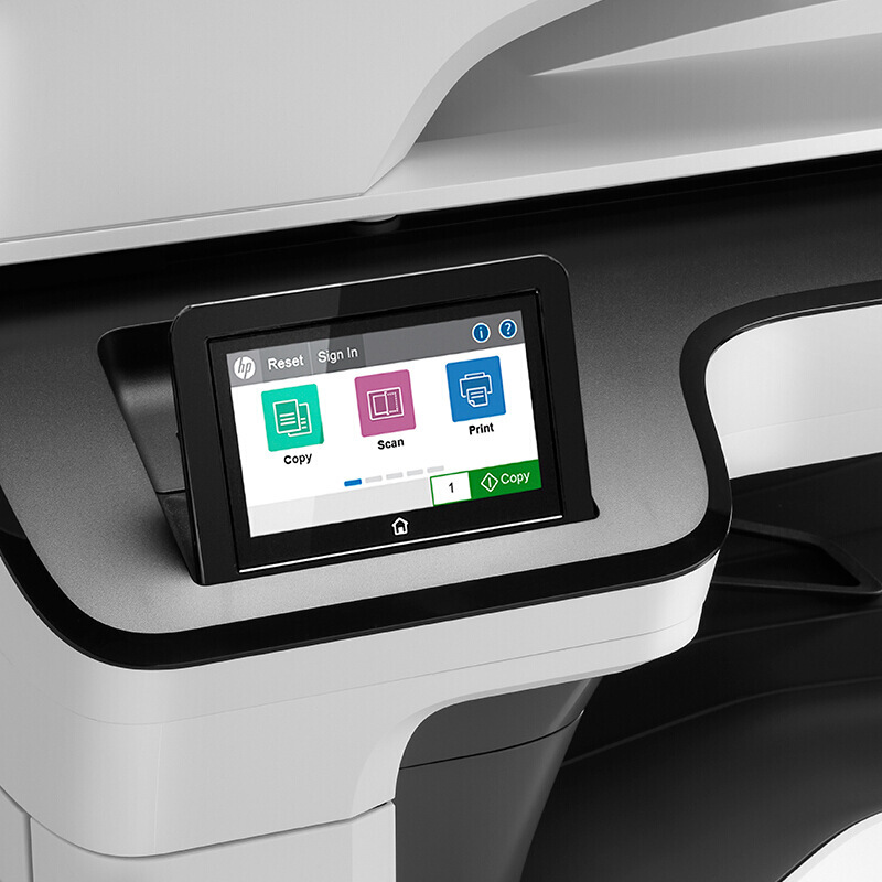 惠普（HP）MFP 774dn新一代高性能全配高速彩色复印机(自动双打双复双扫+有线网+输稿器)