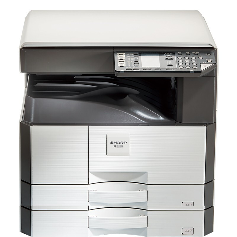 夏普（SHARP）AR-2421X+MX-CS12N打印机A3A4复印机激光黑白多功能复合机复印扫描一体机 2421X双层纸盒（A3A4分装供纸、便捷省时）