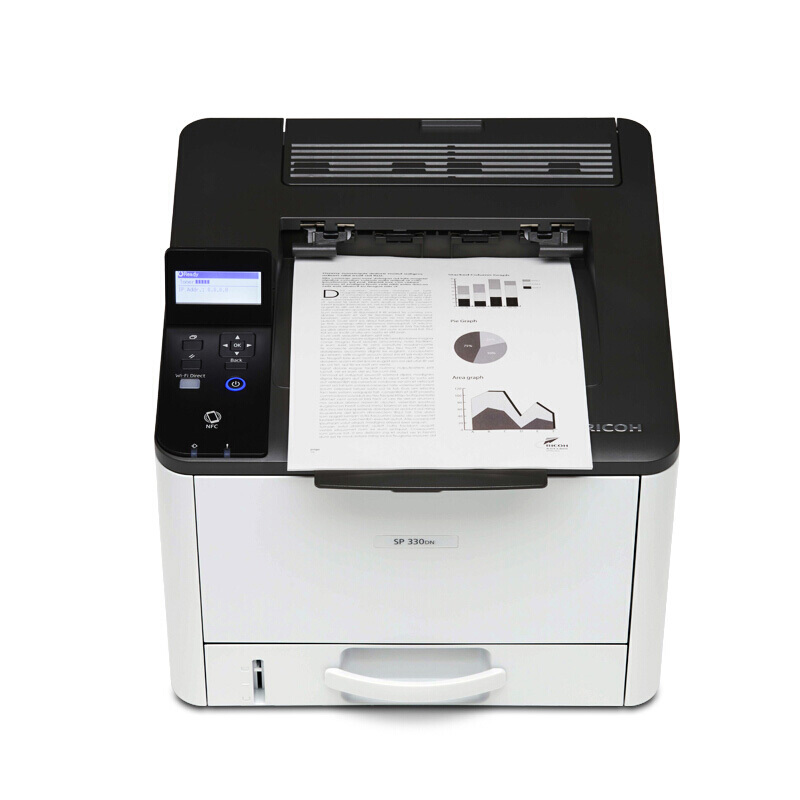 理光（Ricoh）SP 330DN A4黑白激光单功能打印机 双面打印