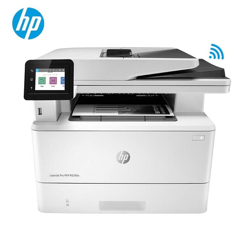 惠普HP LaserJet Pro MFP M329dn 专业级A4黑白中高速3合1多功能一体机