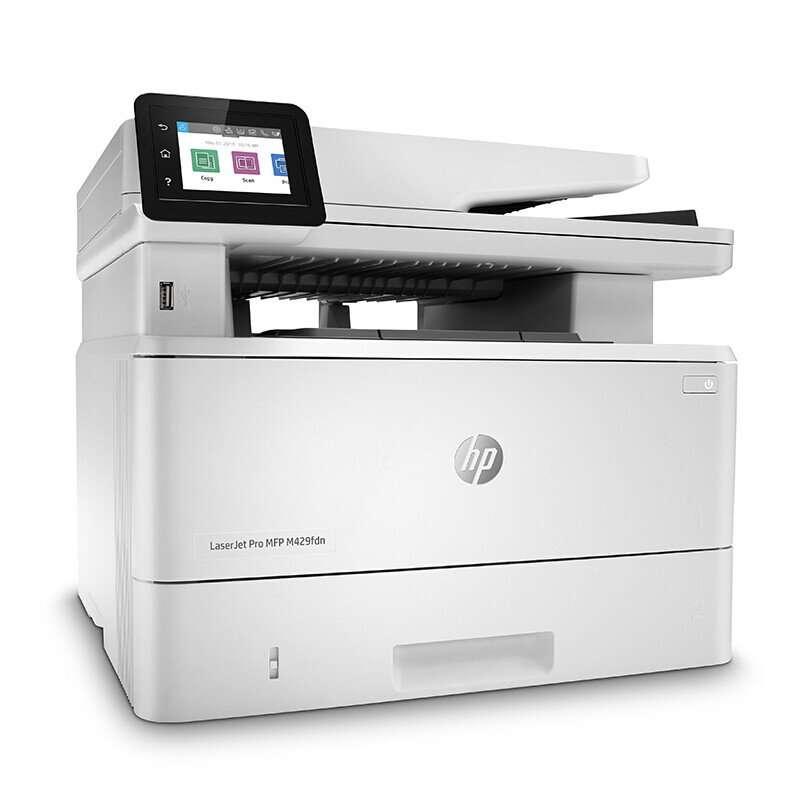 惠普HP LaserJet Pro MFP M429fdn 专业级A4黑白高速4合1多功能一体机