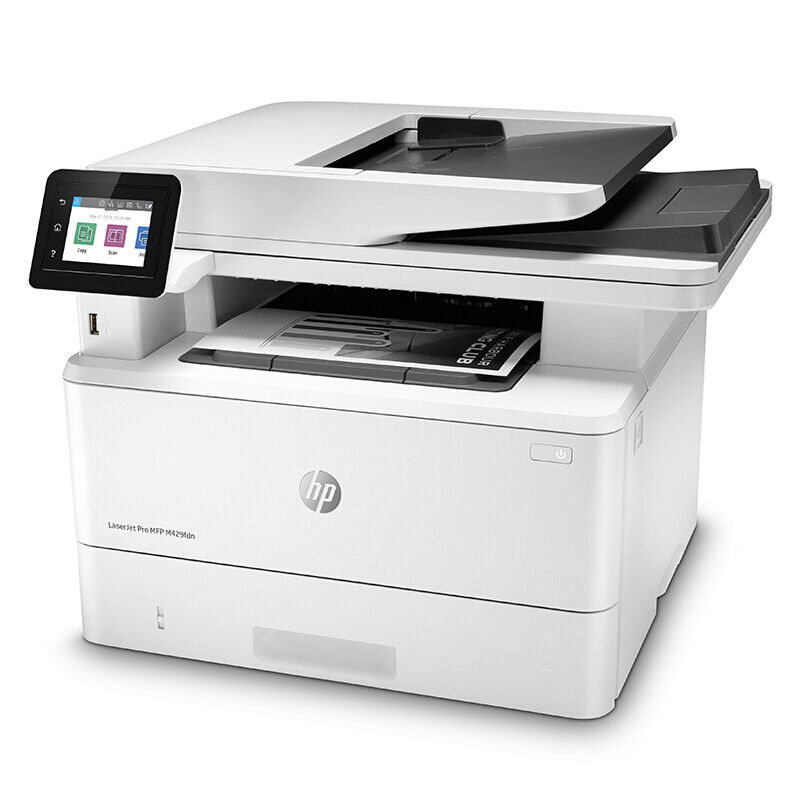 惠普HP LaserJet Pro MFP M429fdn 专业级A4黑白高速4合1多功能一体机