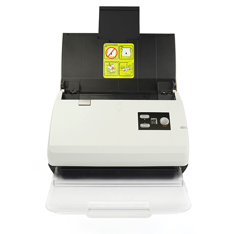 精益（Plustek） 扫描仪PS30D A4馈纸式彩色高速扫描仪，双面，自动进纸， 文员专用 PS30D（30页/60面）