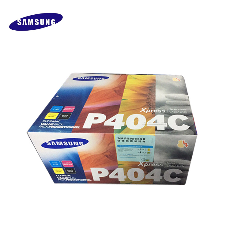 三星(SAMSUNG)CLT-P404C/XIL墨粉盒套装 适用SL-C430/XIL,SL-C480/XIL/颜色：彩色套装