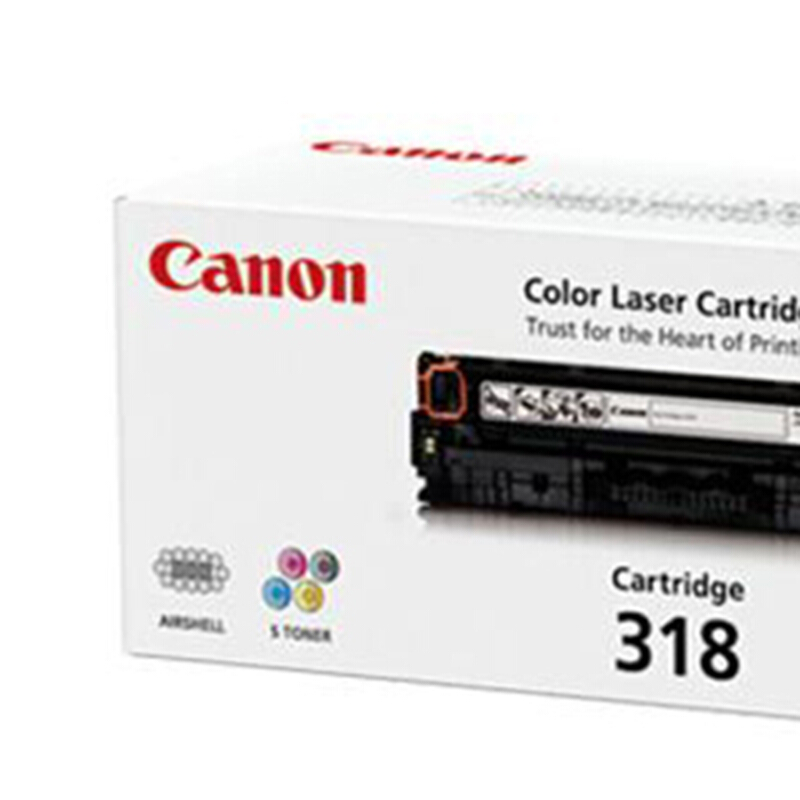 佳能(CANON) 原装Cartridge 318 C青色墨粉 约2900页 适用佳能LBP7200cd/LBP7200cdn/LBP7660cdn