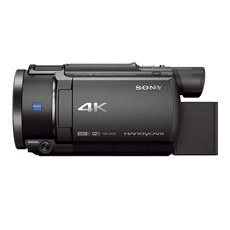 索尼（SONY）FDR-AX60 家用/直播4K高清数码摄像机 DV/摄影/录像 5轴防抖 约20倍光学变焦