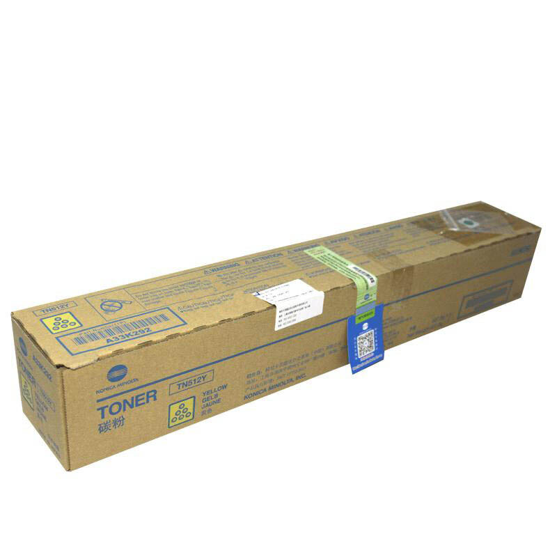 柯尼卡美能达(KONICA MINOLTA) 原装碳粉TN512Y 约26000页 适用柯尼卡美能达bizhub C454/C554/C454e/C554e 黄色