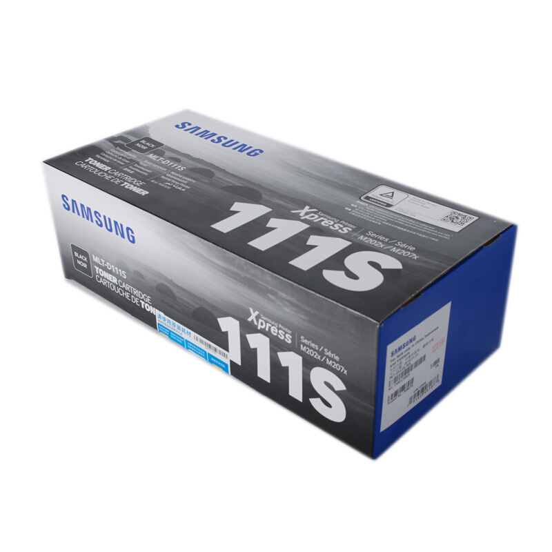 三星(SAMSUNG)MLT-D111S/XIL黑色原装硒鼓 适用SL-M2021/M2021W/M2071/M2071W/M2071FH/M2071HW /颜色：黑白鼓粉一体
