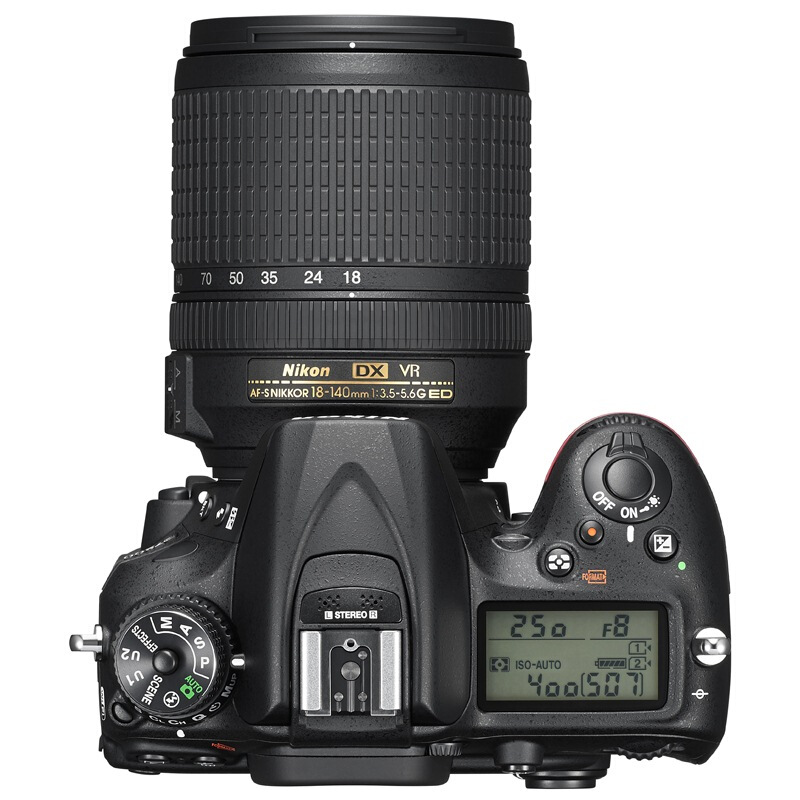 尼康（Nikon）D7200 18-140mm长焦套机 VR防抖 单反数码照相机 （ISO100-25600 内置WiFi）