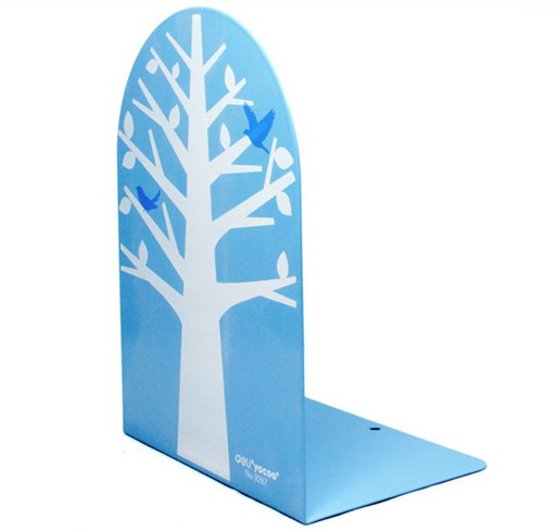 得力9267 书立 大号铁书立8寸书挡书档书夹书靠书架学生书立 2片/付