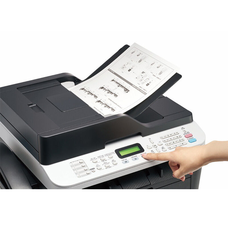 柯尼卡美能达bizhub 3080MF自动双面网络打印 A4黑白多功能打印复印扫描传真一体机