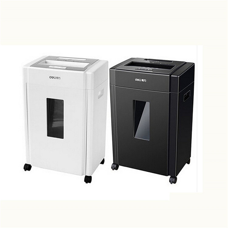 得力 9904碎纸机 日常办公 高效典雅 经典黑 气质白 双色可选